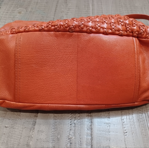 SUNDANCE DAY & MOOD LIGHT BROWN LEATHER SHOULDER BAG! - Picture 7 of 7